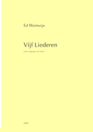 Ed Wertwijn - VIJF LIEDEREN